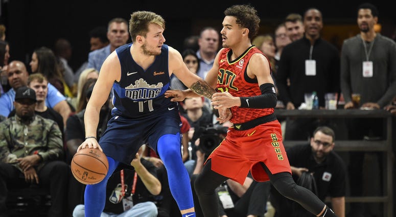 Luka Doncic and Trae Young Luka Doncic and Trae Young