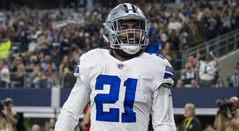 Dallas Cowboys running back Ezekiel Elliott Dallas Cowboys running back Ezekiel Elliott
