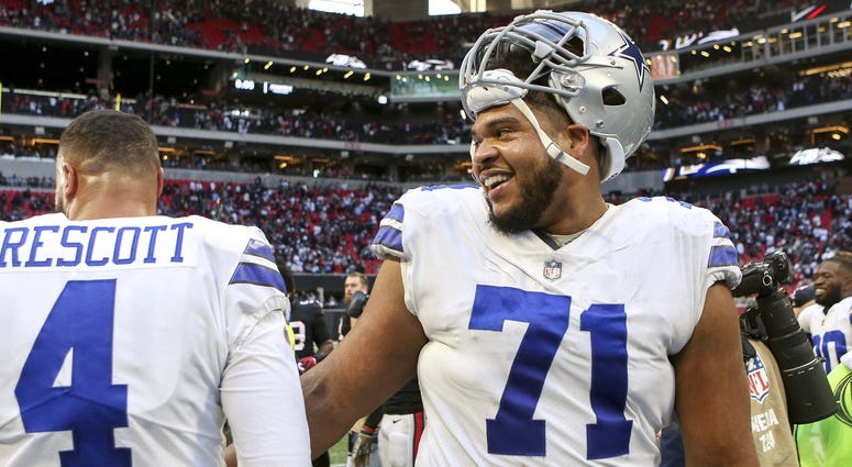 Cowboys offensive tackle La'el Collins Cowboys offensive tackle La'el Collins