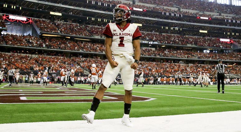 Oklahoma quarterback Kyler Murray Oklahoma quarterback Kyler Murray