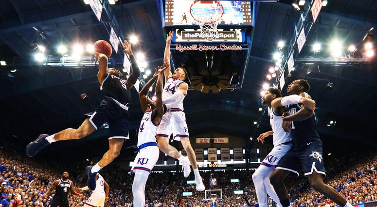 Villanova at Kansas Villanova at Kansas