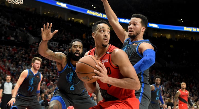 Dallas Mavericks at Portland Trail Blazers Dallas Mavericks at Portland Trail Blazers