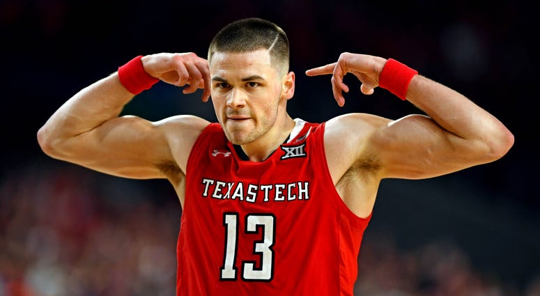 Texas Tech Red Raiders guard Matt Mooney Texas Tech Red Raiders guard Matt Mooney