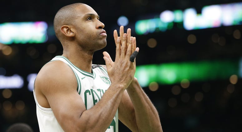 Boston Celtics center Al Horford Boston Celtics center Al Horford