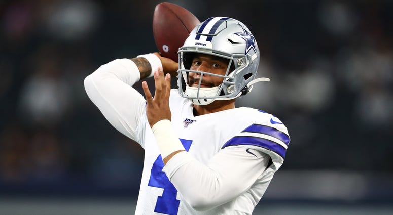 Dallas Cowboys quarterback Dak Prescott Dallas Cowboys quarterback Dak Prescott