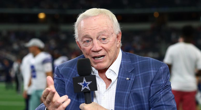 Dallas Cowboys owner Jerry Jones Dallas Cowboys owner Jerry Jones