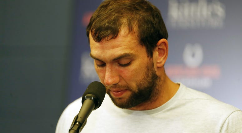 Indianapolis Colts quarterback Andrew Luck announces his retirement Indianapolis Colts quarterback Andrew Luck announces his retirement