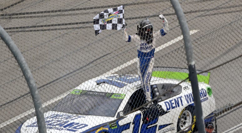 NASCAR Cup Series driver Ryan Blaney NASCAR Cup Series driver Ryan Blaney