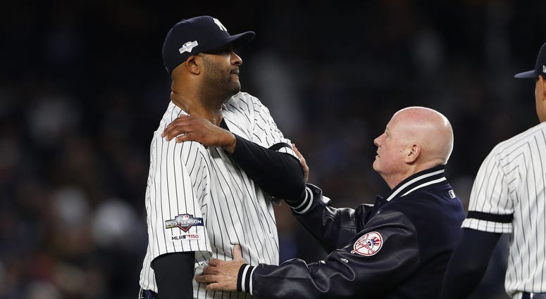 New York Yankees pitcher CC Sabathia New York Yankees pitcher CC Sabathia