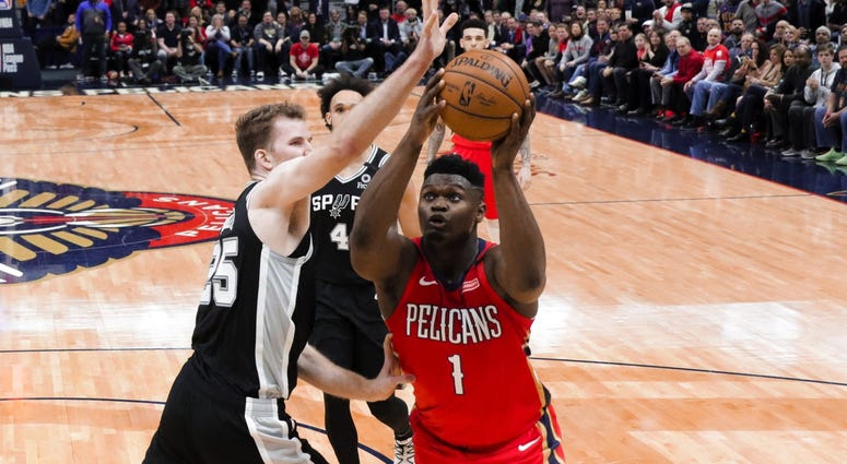New Orleans Pelicans forward Zion Williamson New Orleans Pelicans forward Zion Williamson