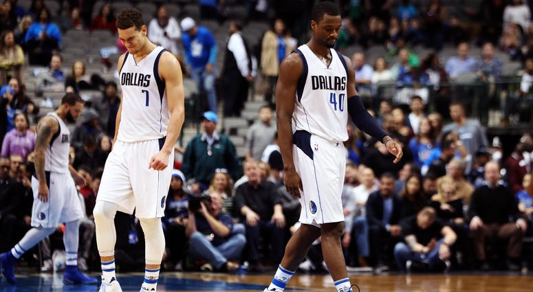 Harrison Barnes and Dwight Powell Harrison Barnes and Dwight Powell