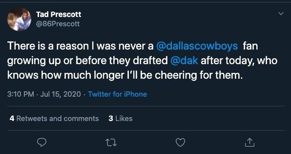 Dak Prescott's Brother