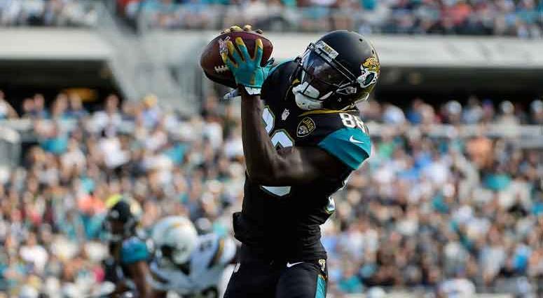 Jacksonville, FL, USA; Jacksonville Jaguars wide receiver Allen Hurns Jacksonville, FL, USA; Jacksonville Jaguars wide receiver Allen Hurns