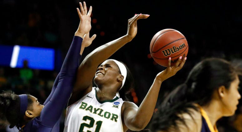 Baylor center Kalani Brown Baylor center Kalani Brown