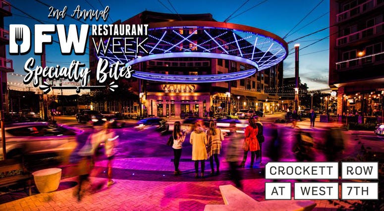 DFW Restaurant Week Specialty Bites 2019 DFW Restaurant Week Specialty Bites