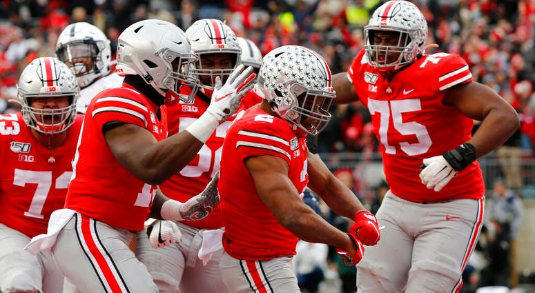 Ohio State running back J.K. Dobbins Ohio State running back J.K. Dobbins