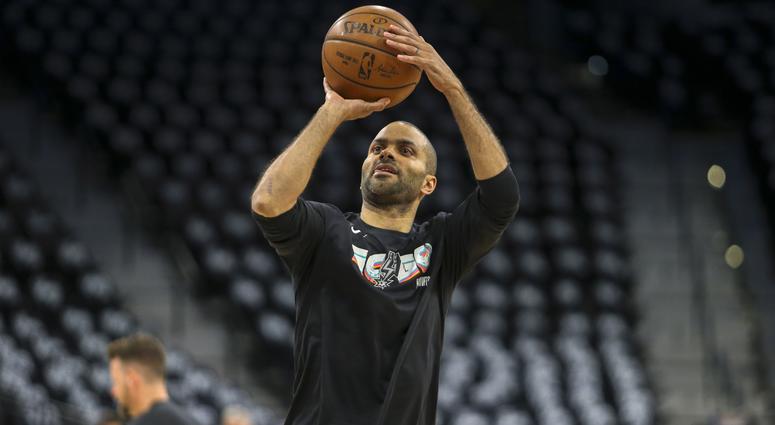 San Antonio Spurs guard Tony Parker San Antonio Spurs guard Tony Parker