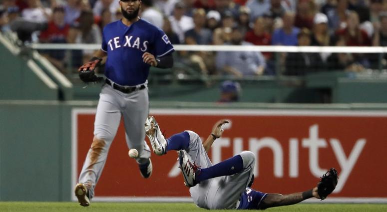 Texas Rangers at Boston Red Sox Texas Rangers at Boston Red Sox