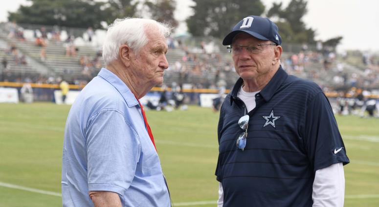 Gil Brandt and Jerry Jones Gil Brandt and Jerry Jones