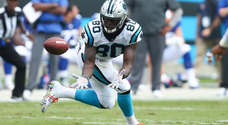 Carolina Panthers tight end Ian Thomas Carolina Panthers tight end Ian Thomas