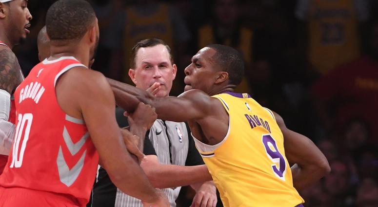 Houston Rockets at Los Angeles Lakers Houston Rockets at Los Angeles Lakers