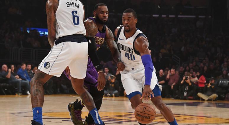 LeBron James and Harrison Barnes LeBron James and Harrison Barnes