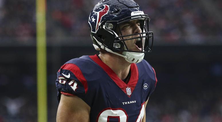 Houston Texans tight end Ryan Griffin Houston Texans tight end Ryan Griffin