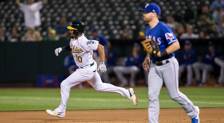 Texas Rangers at Oakland Athletics Texas Rangers at Oakland Athletics