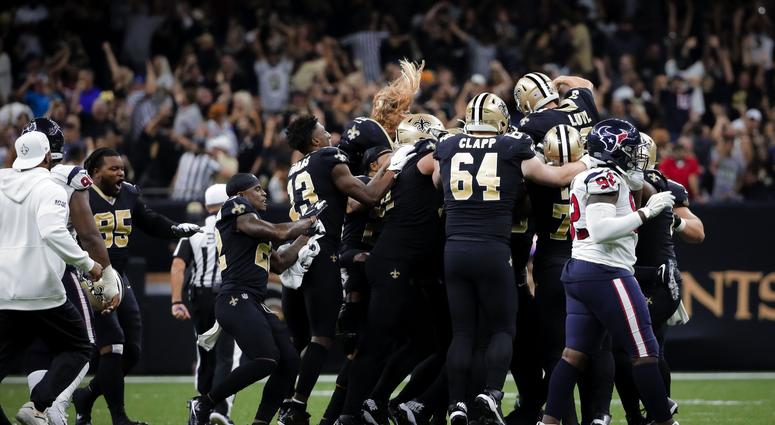 Houston Texans at New Orleans Saints Houston Texans at New Orleans Saints
