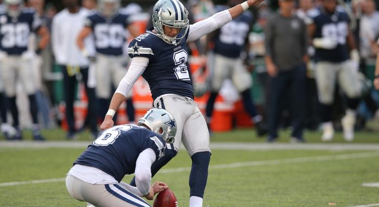 Dallas Cowboys kicker Brett Maher Dallas Cowboys kicker Brett Maher
