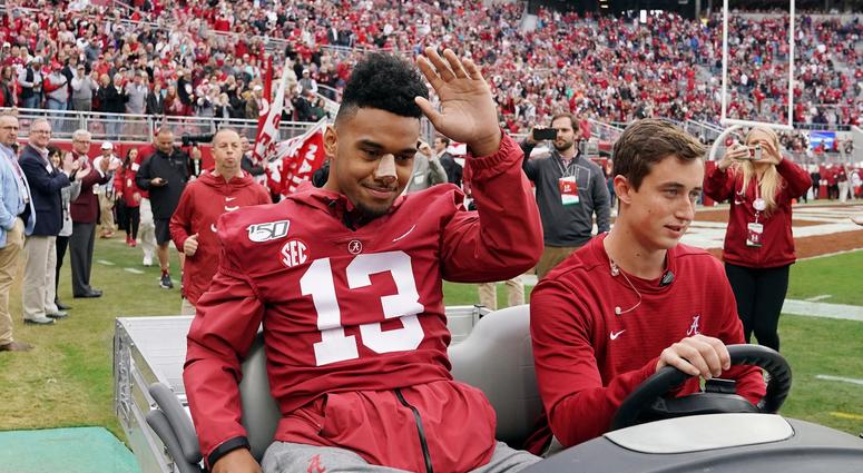 Alabama Crimson Tide quarterback Tua Tagovailoa Alabama Crimson Tide quarterback Tua Tagovailoa