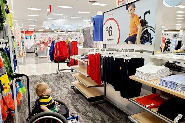 Great News: Meet the Boy Who Saw Himself Represented in a Target Display