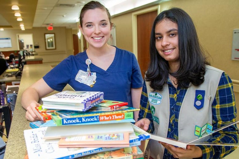 Great News: Meet the 14-year-old girl setting up Mini Libraries for Neonatal Intensive Care Units