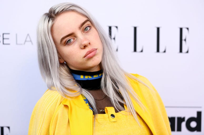Singer Billie Eilish attends the '2017 Billboard Music Awards' Singer Billie Eilish attends the '2017 Billboard Music Awards'