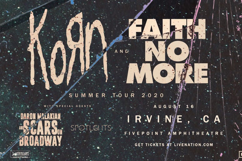 Korn & Faith No More Irvine