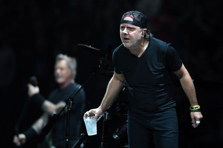 Lars Ulrich of Metallica Lars Ulrich of Metallica