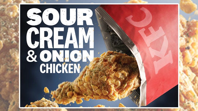 KFC Sour Cream and Onion Chicken