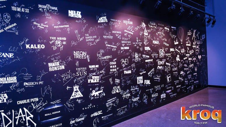 KROQ Sound Space Signature Wall