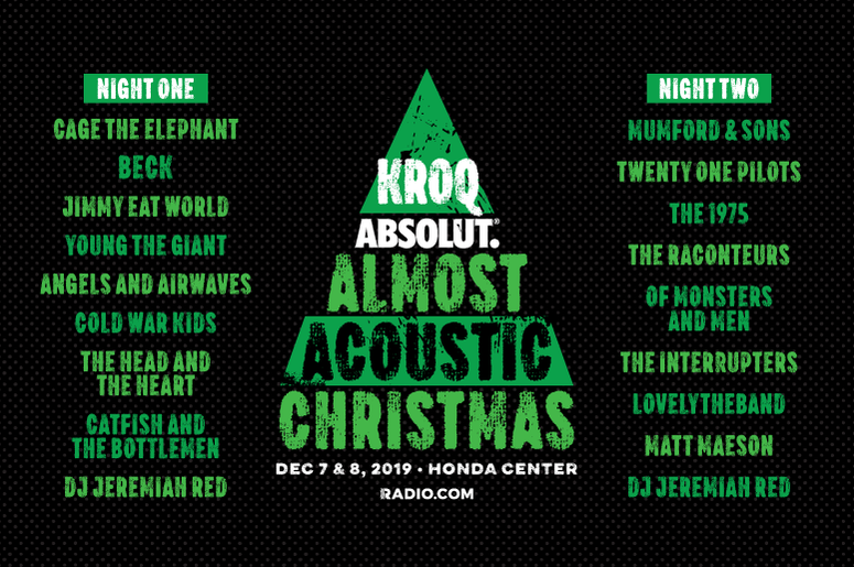 KROQ Almost Acoustic Christmas 2019 Both Nights