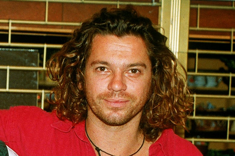 Michael Hutchence, lead singer of INXS July, 1993 in London, England Michael Hutchence, lead singer of INXS July, 1993 in London, England
