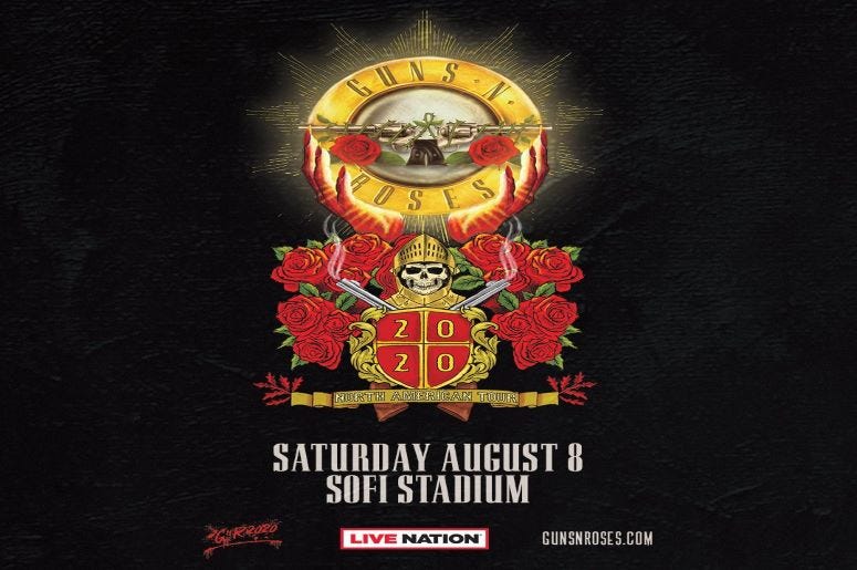 GUNS N ROSES 2020