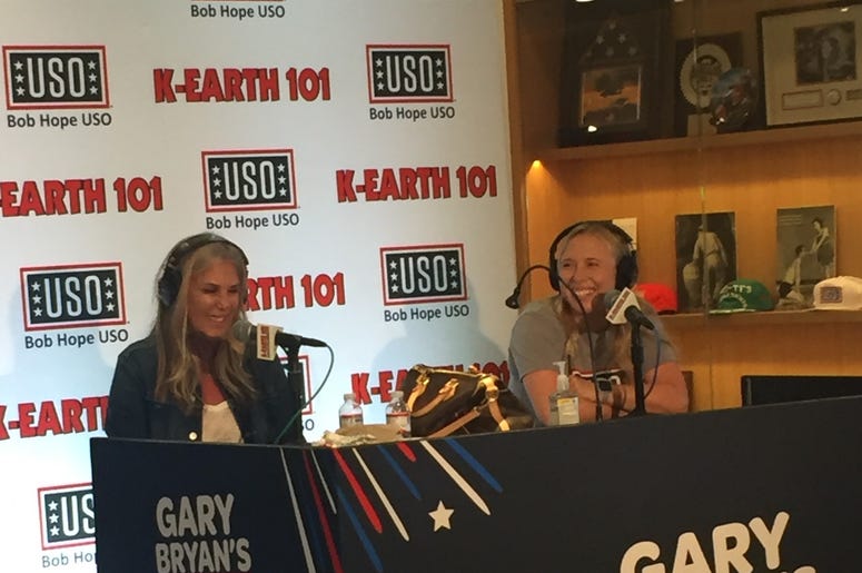 Lisa and Allison Anderson (Bob Hope USO Program Manager)