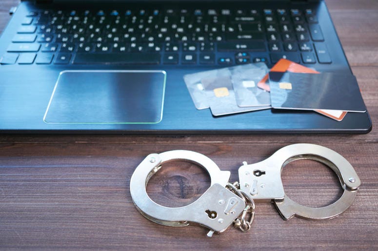 Concept image of credit card fraud scam Concept image of credit card fraud scam