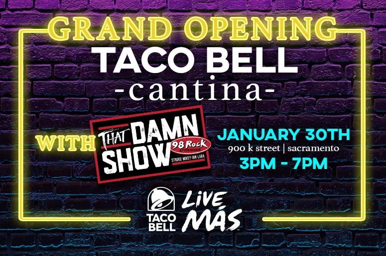 Taco Bell Cantina Grand Opening