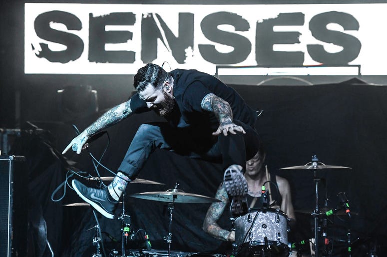 Senses Fail singer Buddy Nielsen Senses Fail singer Buddy Nielsen