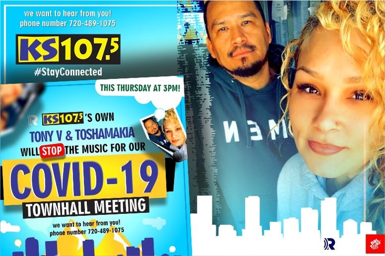 COVID-19 Town Hall Flyer