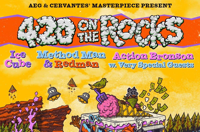 420 on the rocks