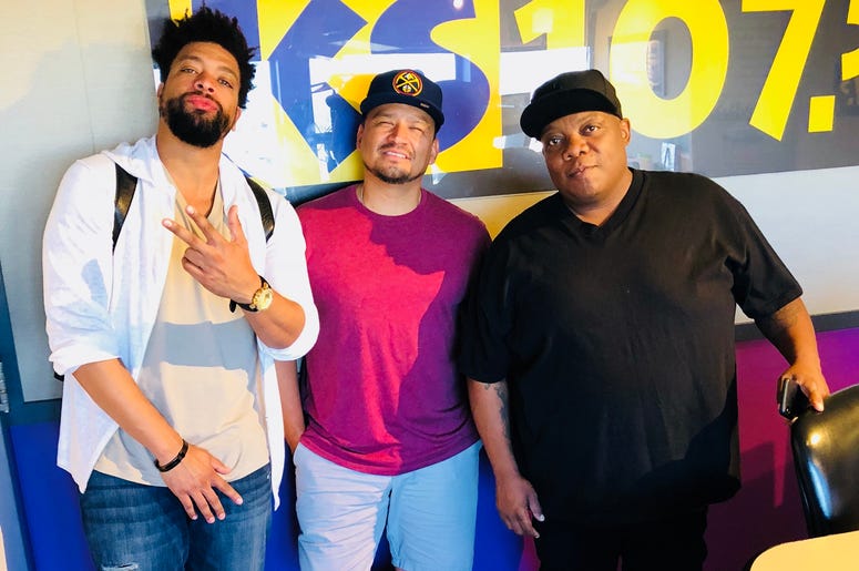 DeRay Davis and Kingdom stopped by the KS1075 studios to hang with Tony V