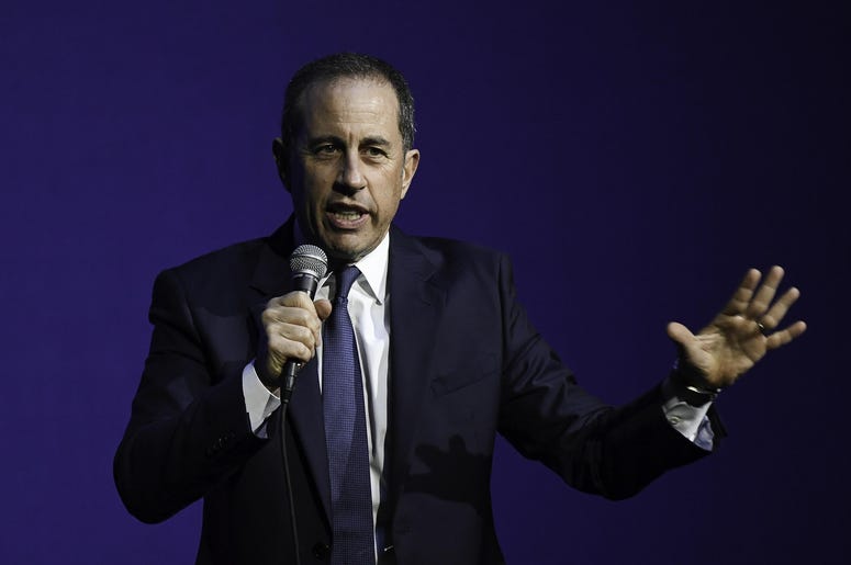 Feb 24, 2017; Hollywood, FL, USA; Television personality and comedian Jerry Seinfeld performs at the Hard Rock Live. Mandatory Credit: Ron Elkman/USA TODAY NETWORK