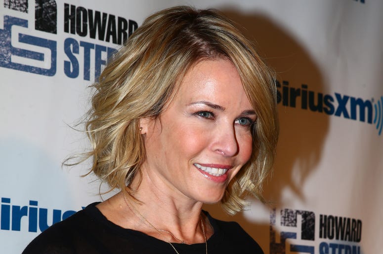 Jan 31, 2014; New York, NY, USA; Comedian Chelsea Handler walks the red carpet prior to attending the Howard Stern 60th Birthday Bash at the Hammerstein Ballroom. Mandatory Credit: Mark J. Rebilas-USA TODAY Sports